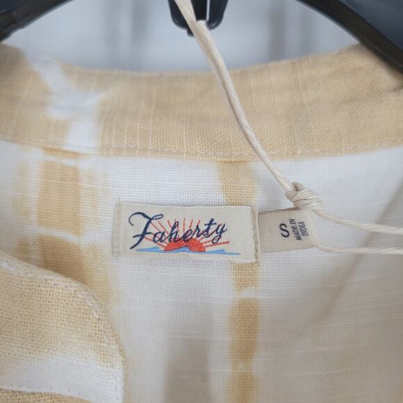 Faherty Maple Sugar Vida Tie Dye Trapeze Dress S - Picture 6 of 12